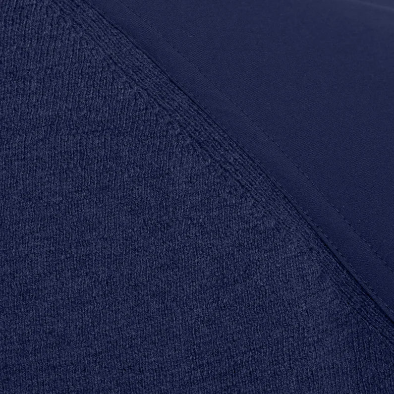 NAVY HALO HEATHER || DETAIL