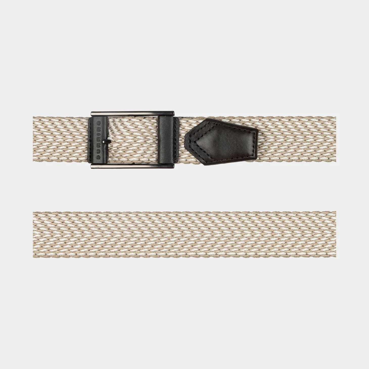 Player Striped Herringbone Reversible Belt
