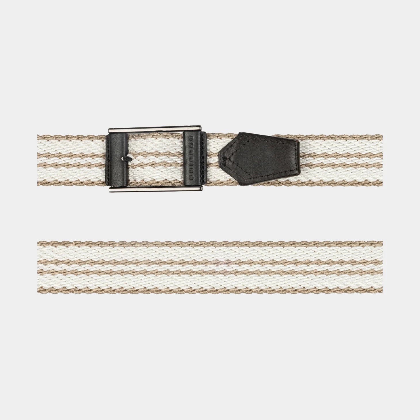 Player Striped Herringbone Reversible Belt