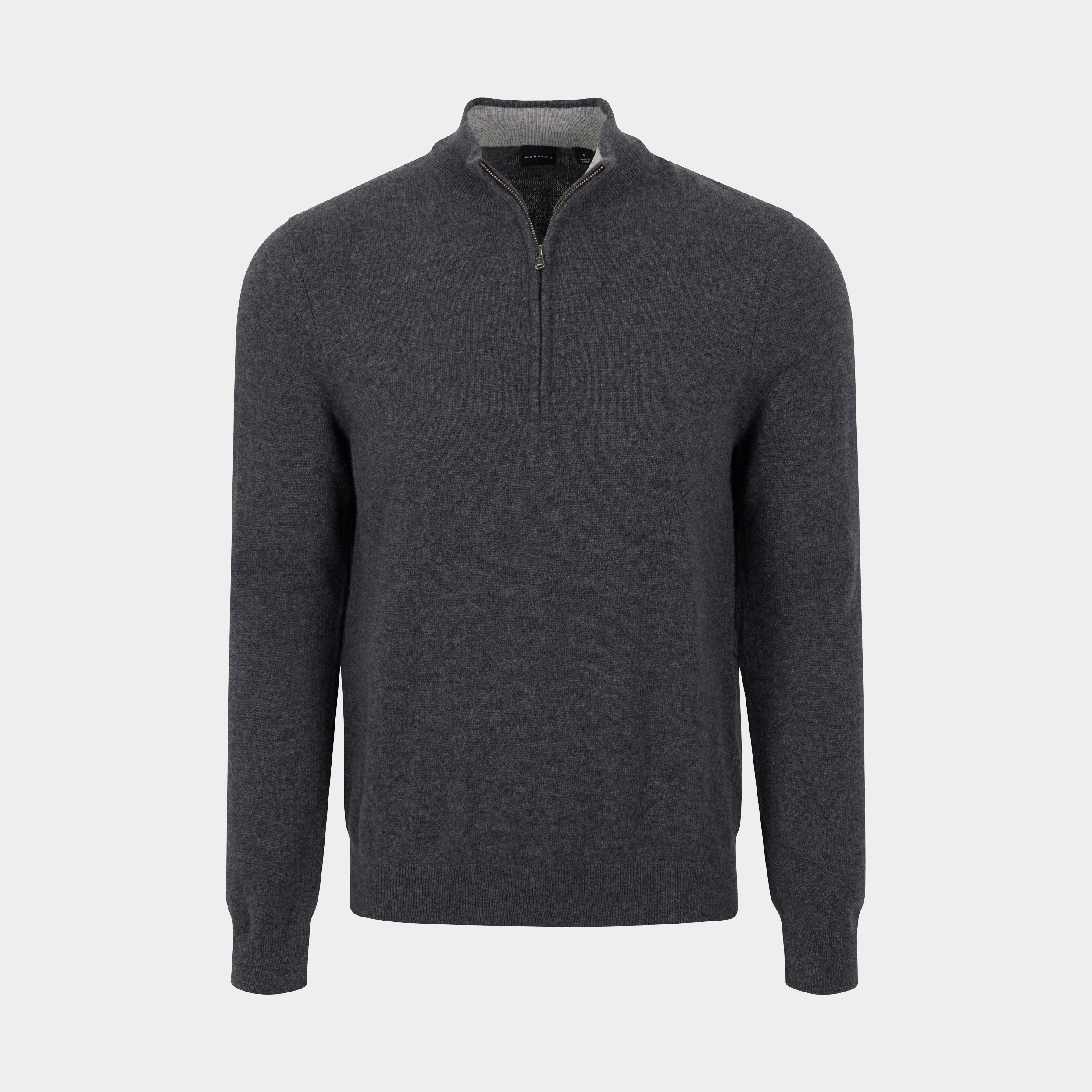 Campbell Cashmere Quarter Zip Sweater – Dunning