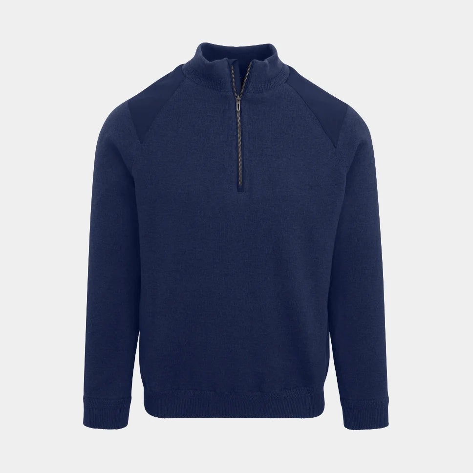 NAVY HALO HEATHER || FRONT