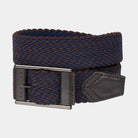 Player Striped Herringbone Reversible Belt
