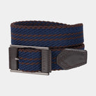 Player Striped Herringbone Reversible Belt
