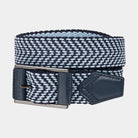 Player Striped Herringbone Reversible Belt