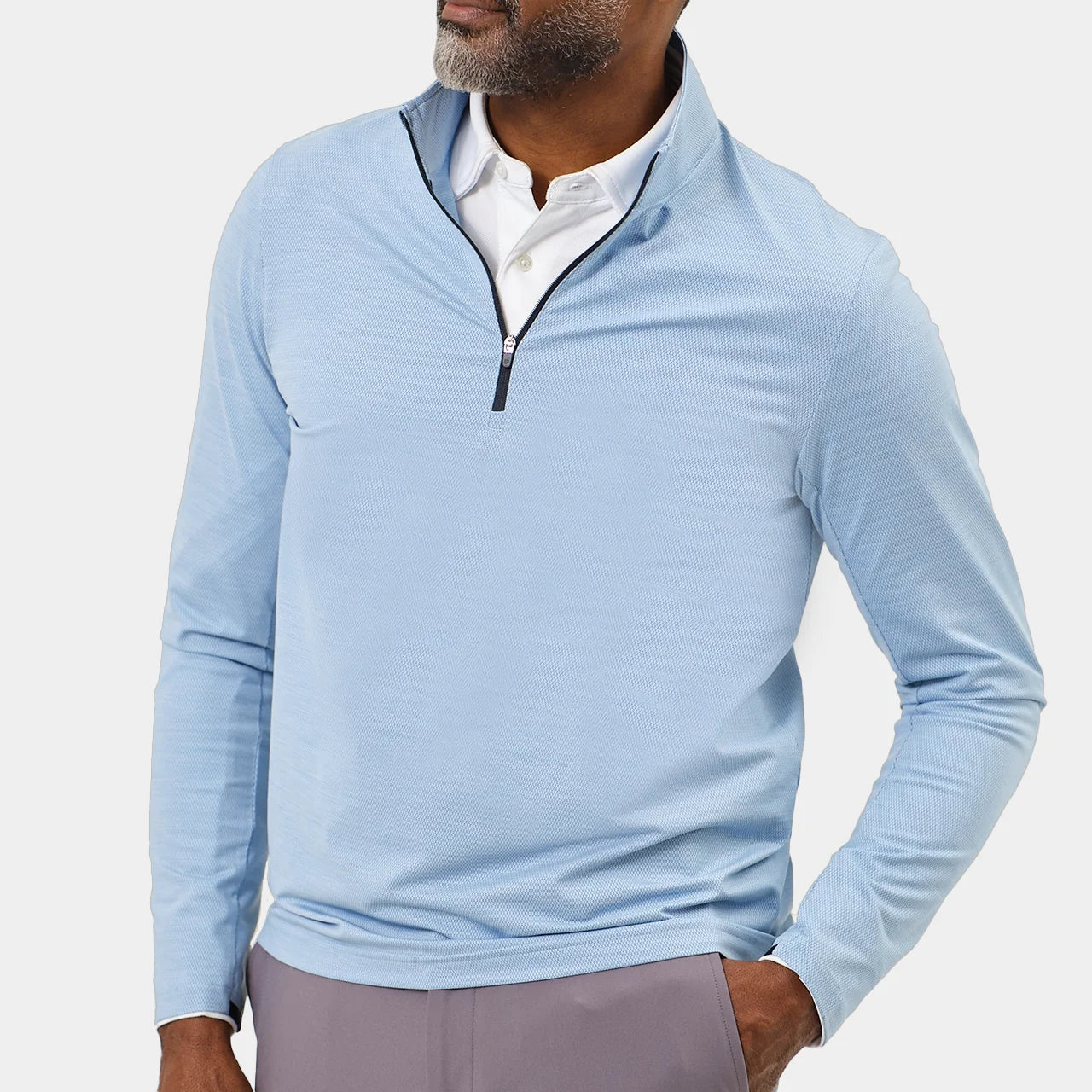 ATMOSPHERE BLUE HEATHER || FRONT MODEL