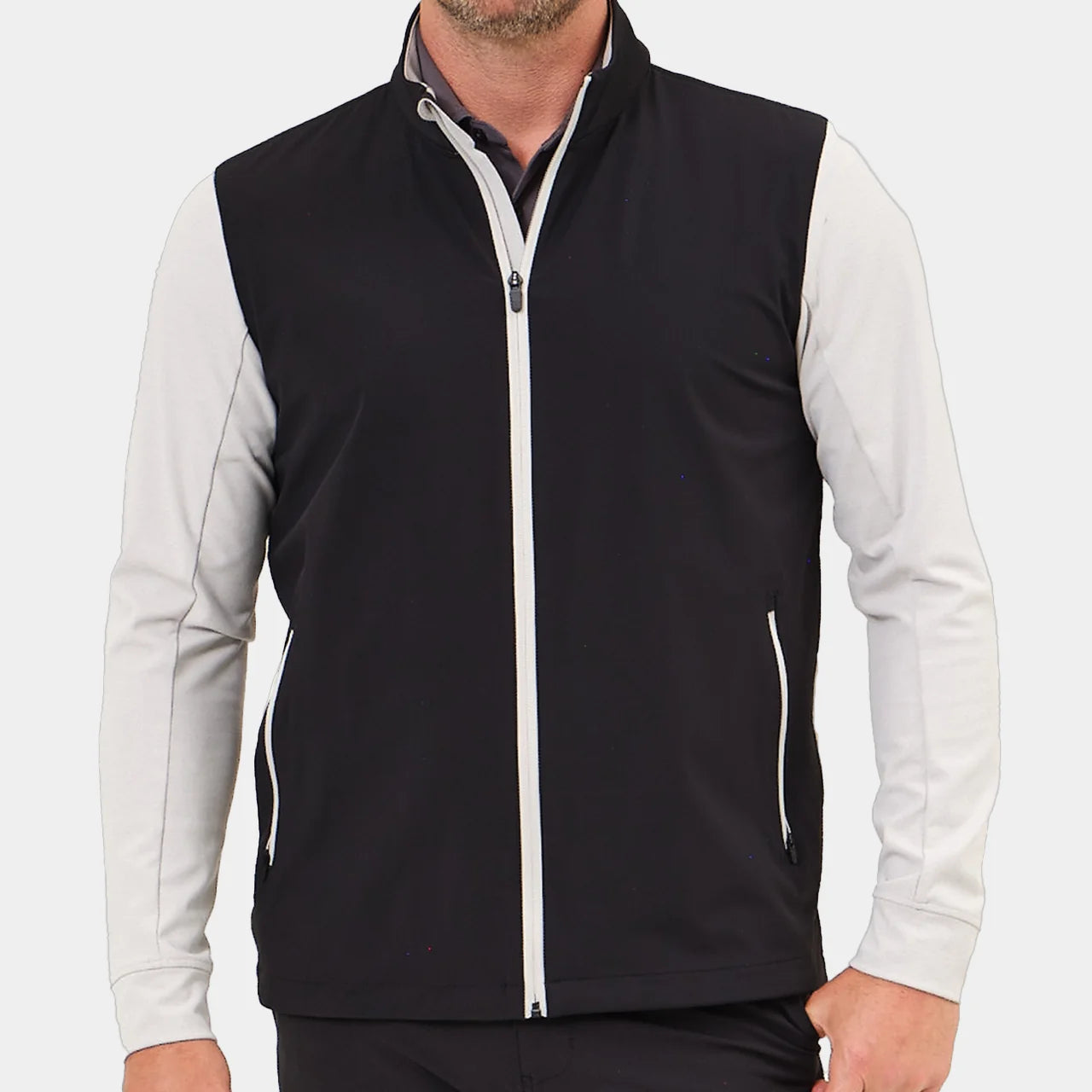 BLACK/ARCTIC HEATHER || FRONT MODEL
